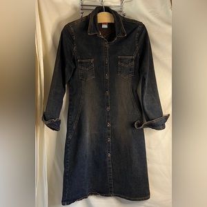 EUC size Small Denim shirt dress